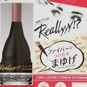 Long lasting eyebrow extension